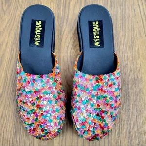 Women’s Mystique Boutique Sequined Slip on Multi color